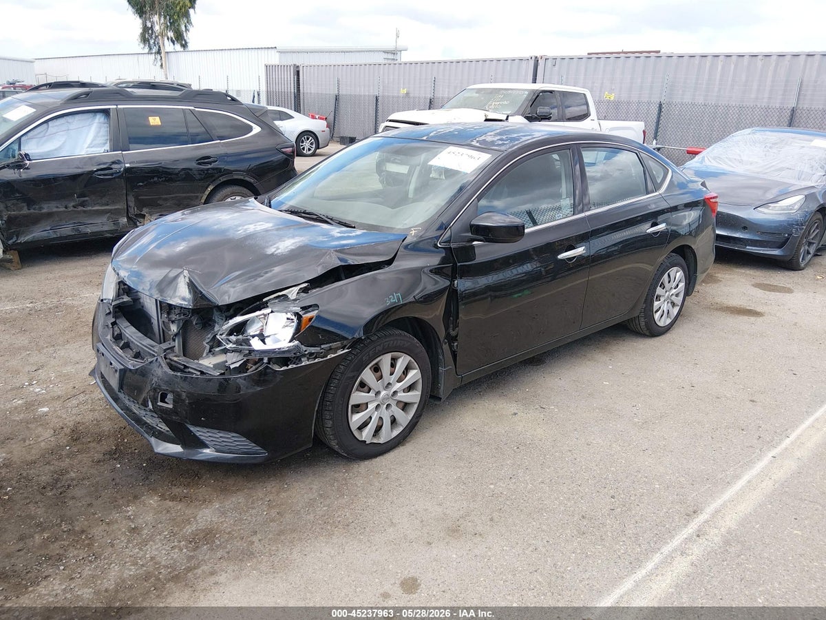 2016 NISSAN SENTRA S — снимка 2