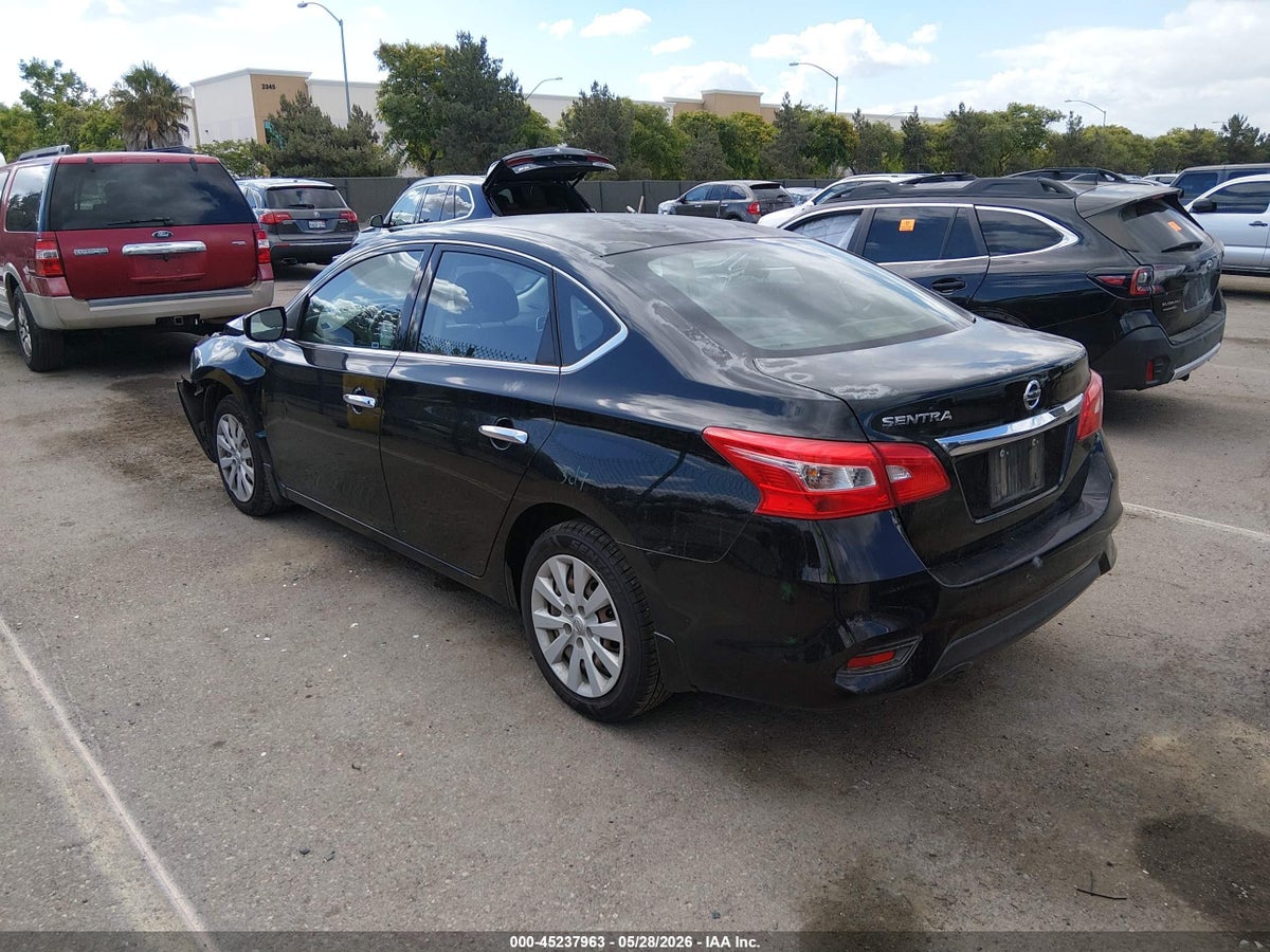 2016 NISSAN SENTRA S — снимка 3