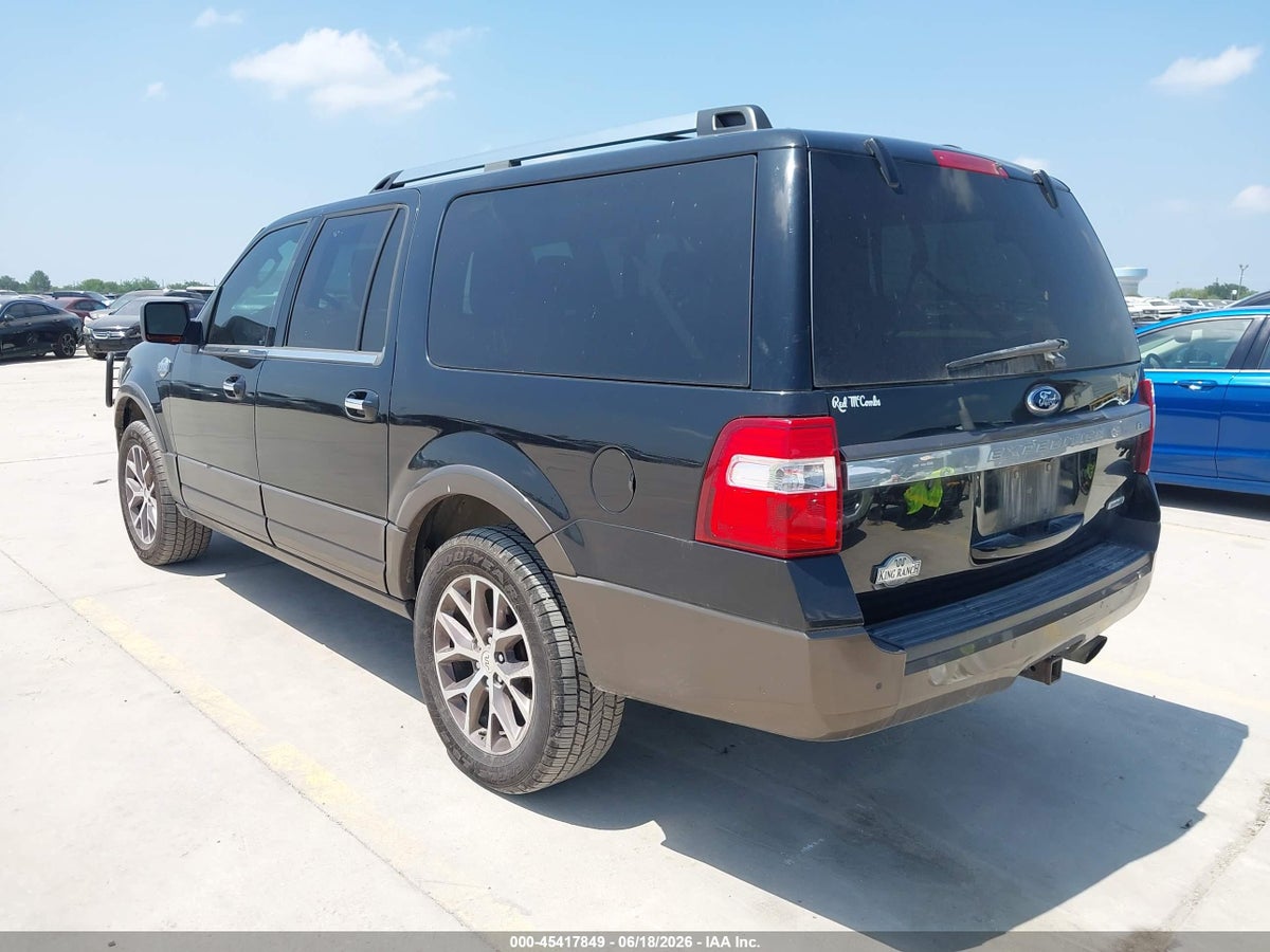 2015 FORD EXPEDITION EL KING RANCH — снимка 3