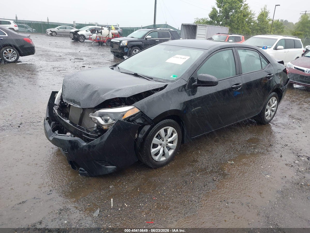 2015 TOYOTA COROLLA LE — снимка 2