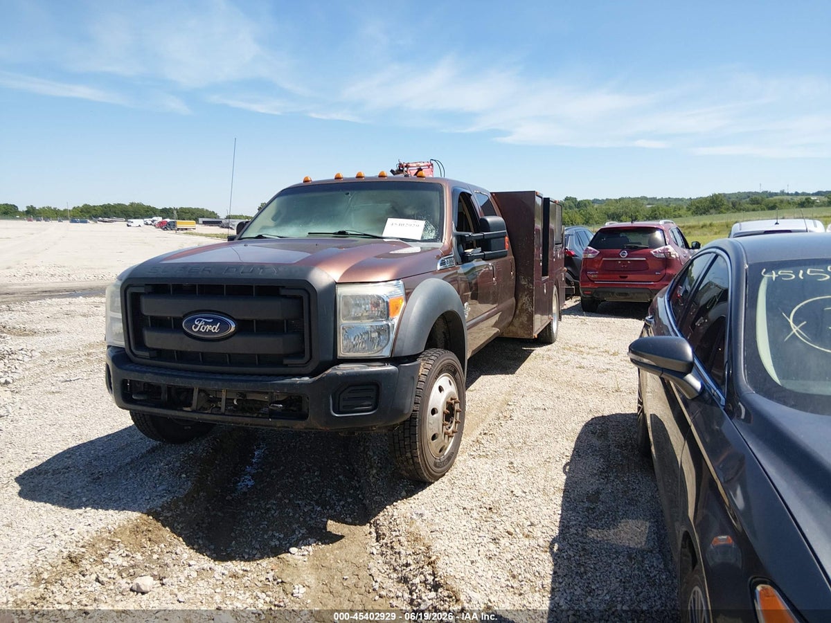 2012 FORD F-550 CHASSIS LARIAT/XL/XLT — снимка 2