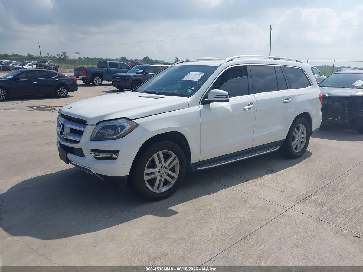 2014 MERCEDES-BENZ GL 450 4MATIC — снимка 2