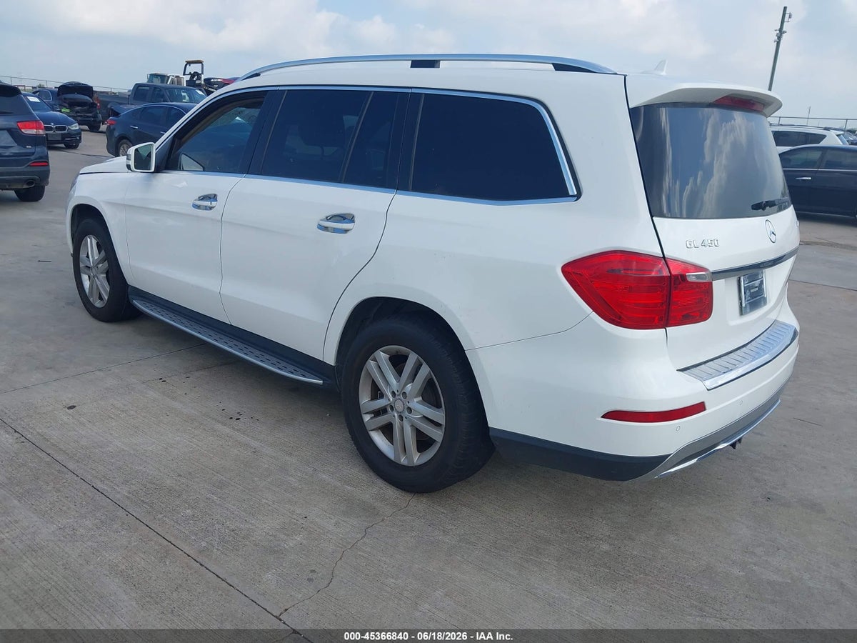 2014 MERCEDES-BENZ GL 450 4MATIC — снимка 3