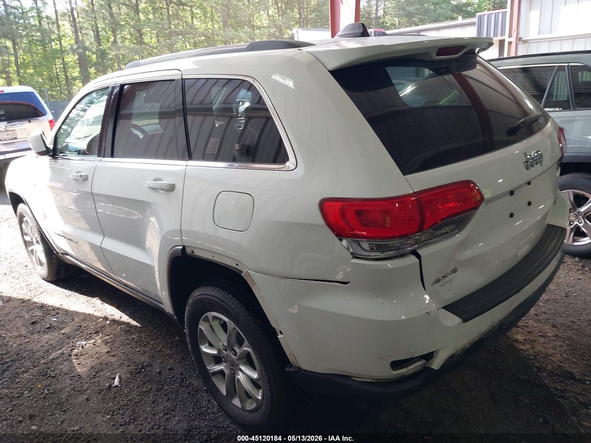 2015 JEEP GRAND CHEROKEE LAREDO — снимка 3
