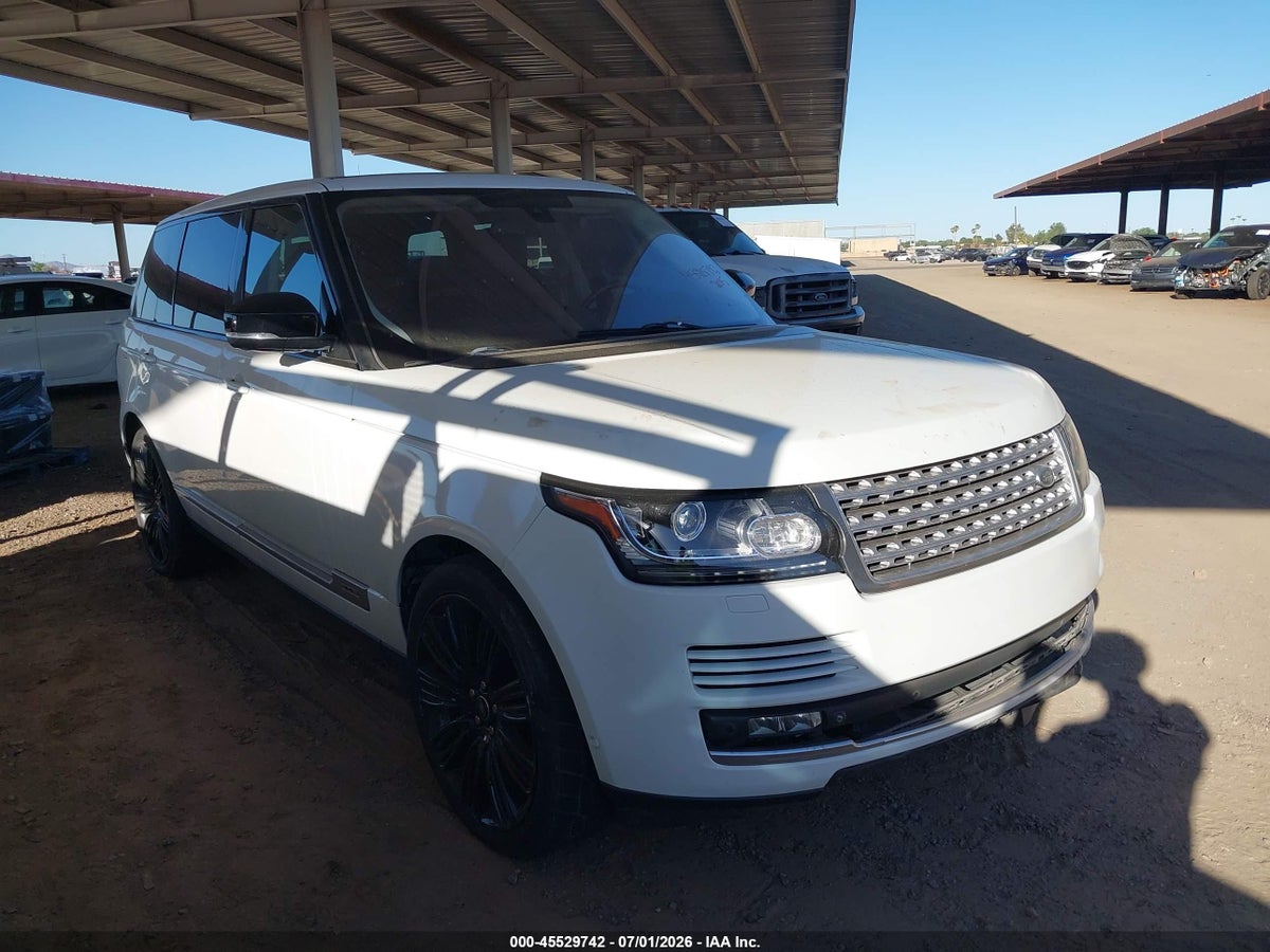 2015 LAND ROVER RANGE ROVER 5.0L V8 SUPERCHARGED