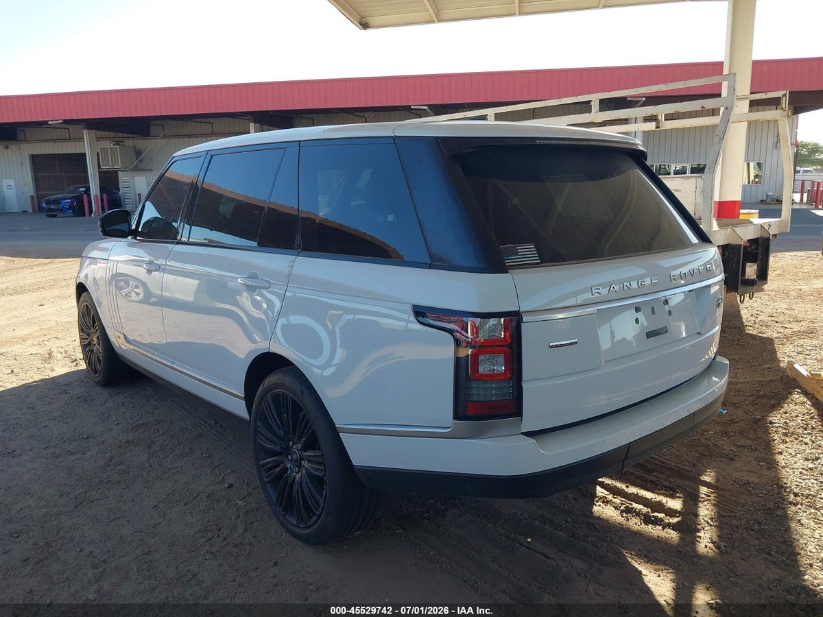 2015 LAND ROVER RANGE ROVER 5.0L V8 SUPERCHARGED — снимка 3