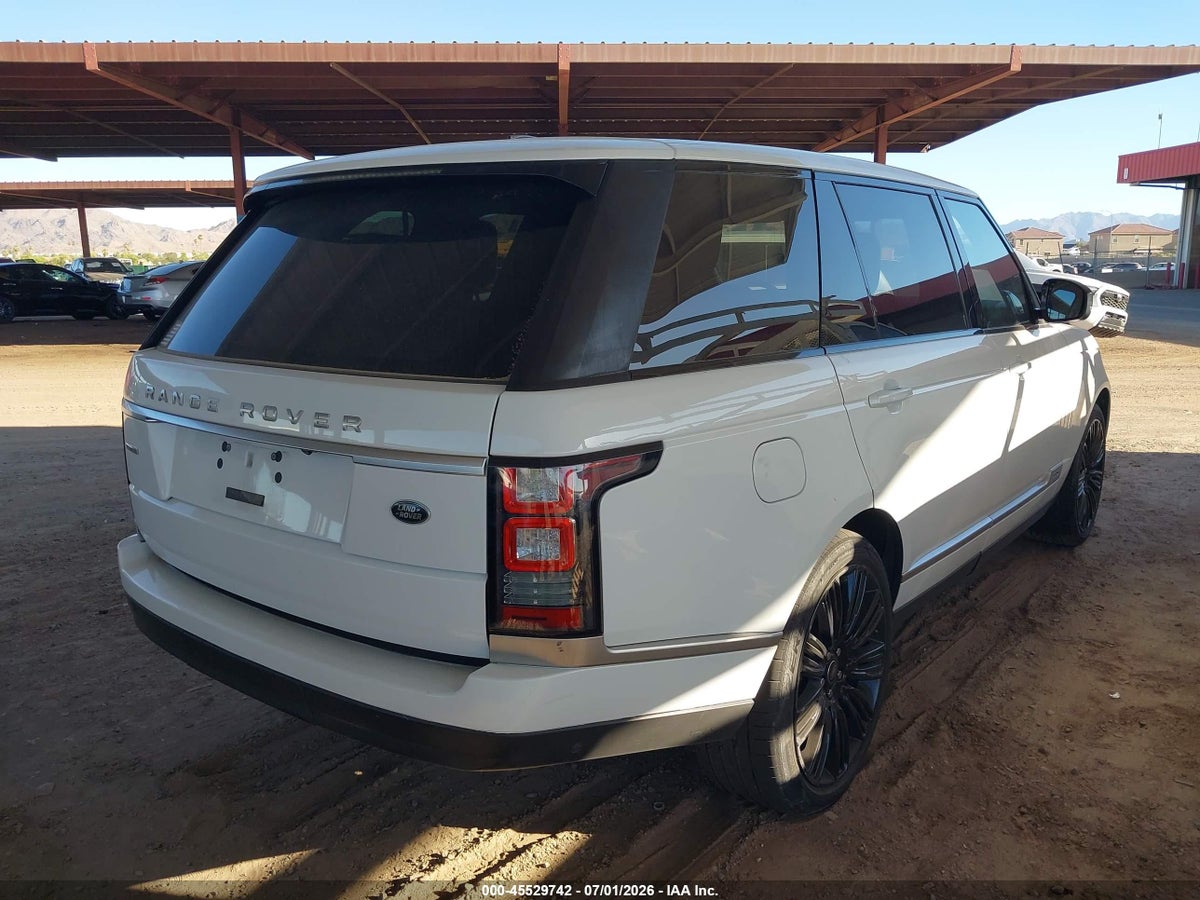 2015 LAND ROVER RANGE ROVER 5.0L V8 SUPERCHARGED — снимка 4