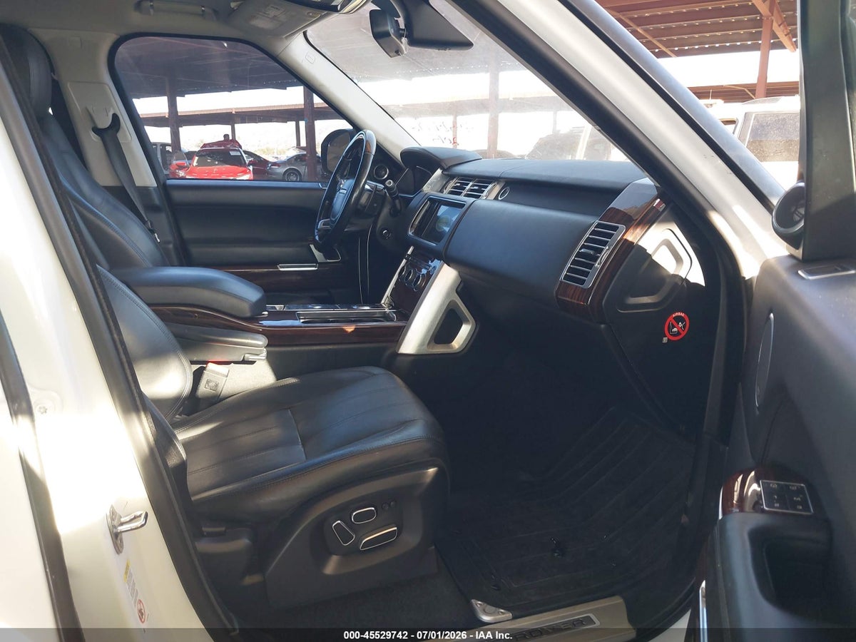 2015 LAND ROVER RANGE ROVER 5.0L V8 SUPERCHARGED — снимка 5