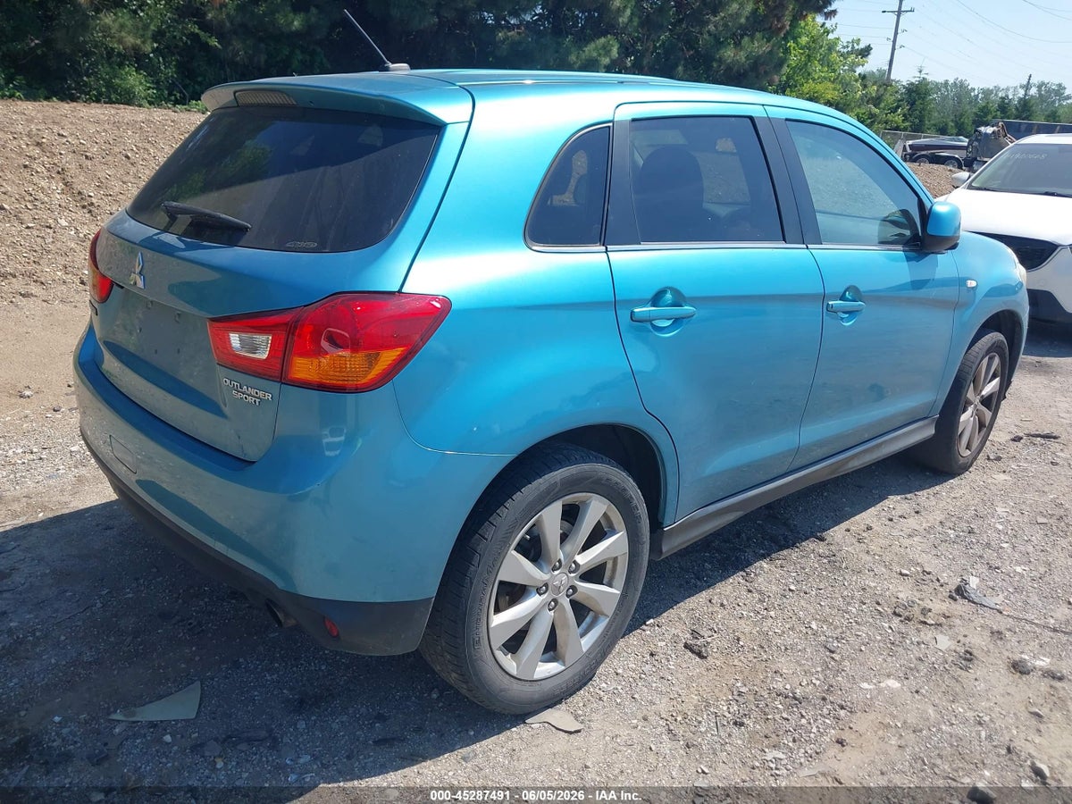 2014 MITSUBISHI OUTLANDER SPORT SE — снимка 4