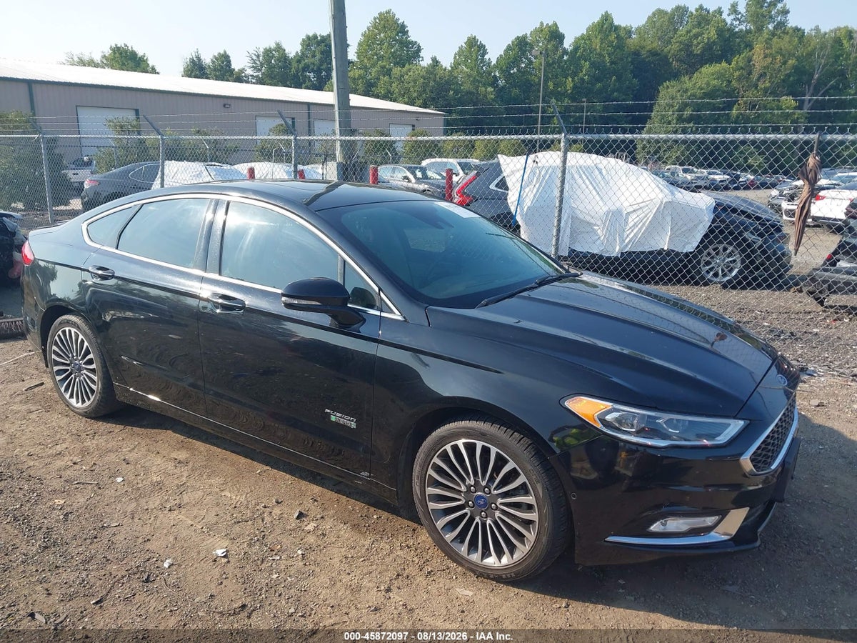 2017 FORD FUSION ENERGI PLATINUM