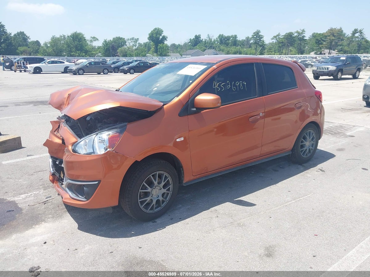 2017 MITSUBISHI MIRAGE ES — снимка 2