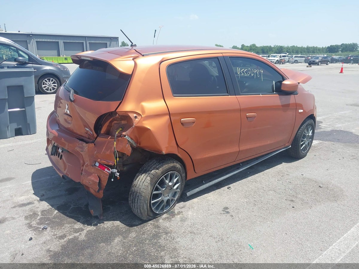 2017 MITSUBISHI MIRAGE ES — снимка 4
