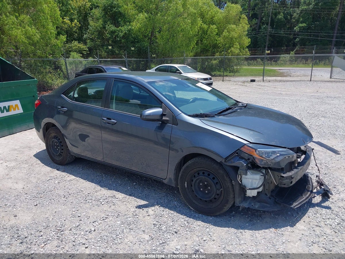 2019 TOYOTA COROLLA LE