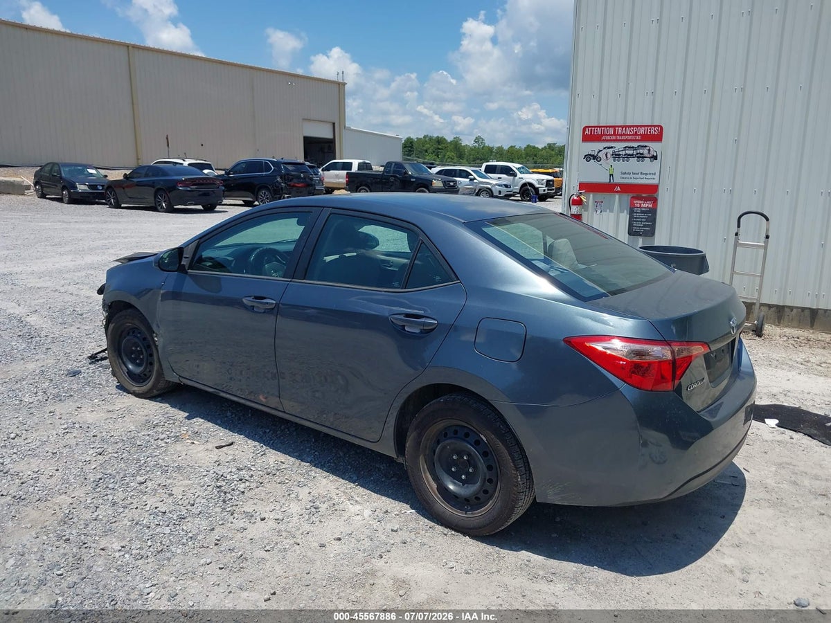 2019 TOYOTA COROLLA LE — снимка 3