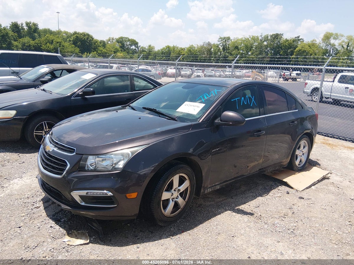 2015 CHEVROLET CRUZE 1LT AUTO — снимка 2