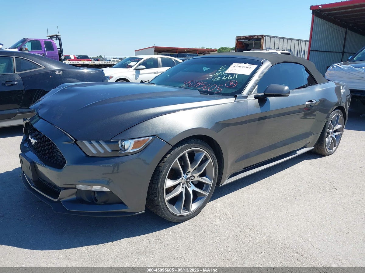 2016 FORD MUSTANG ECOBOOST PREMIUM — снимка 2