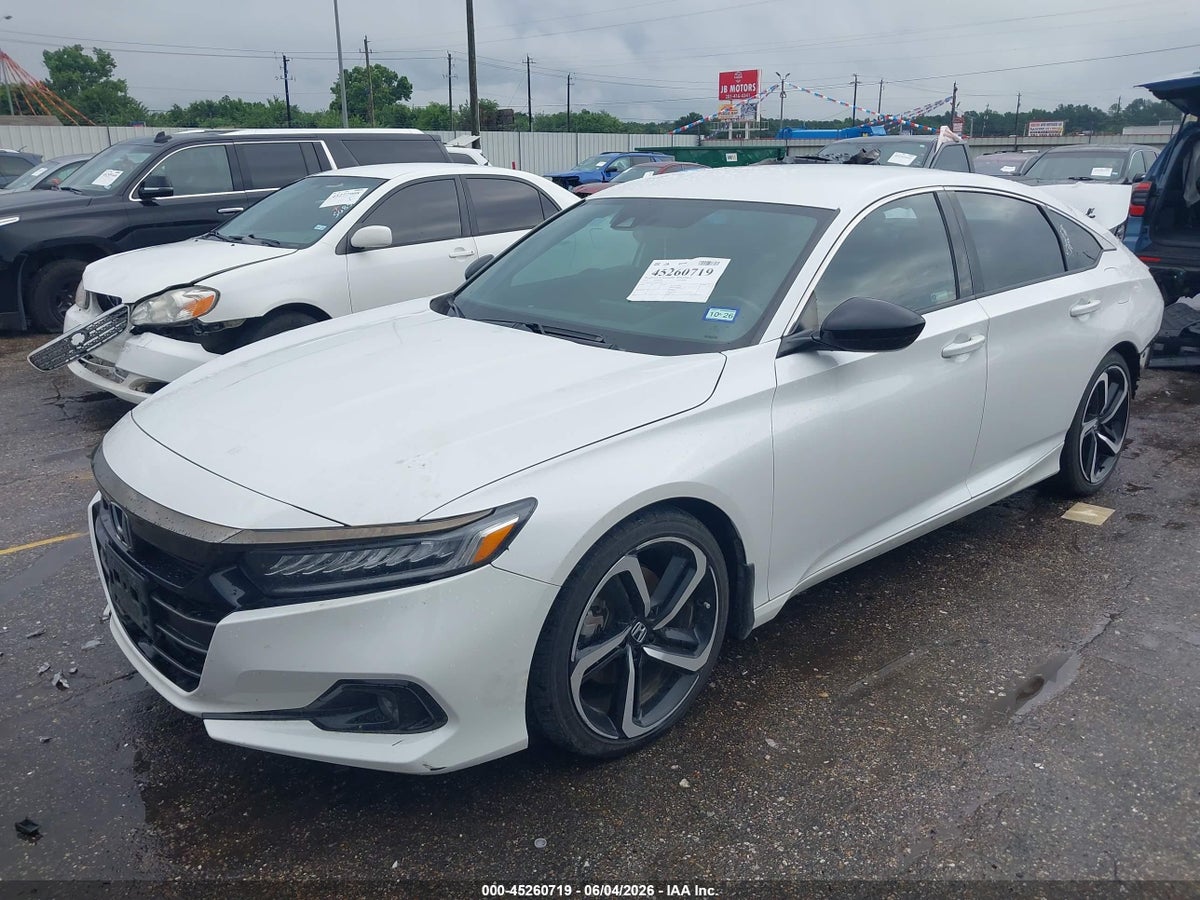 2021 HONDA ACCORD SPORT — снимка 2