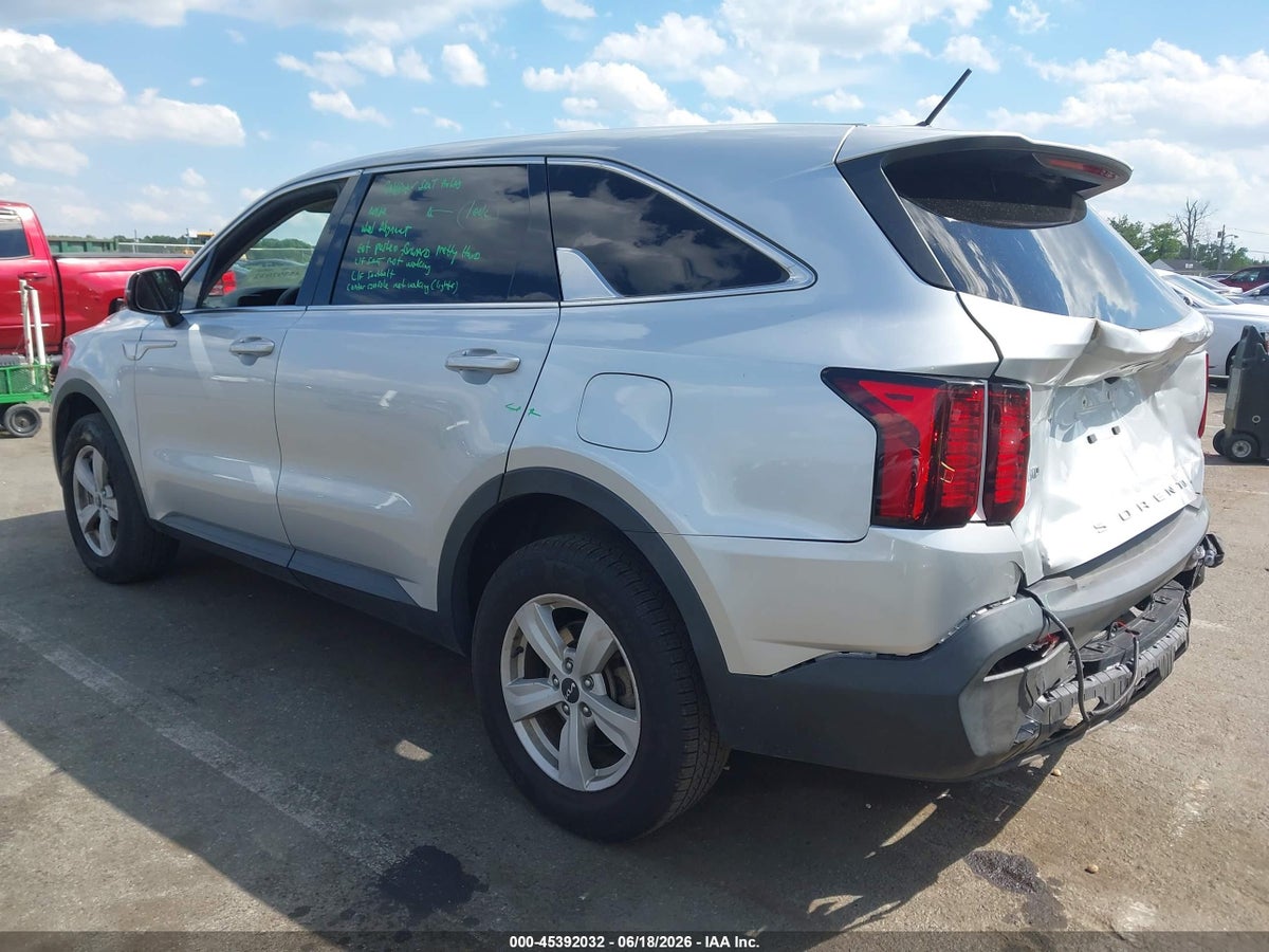 2022 KIA SORENTO LX — снимка 3