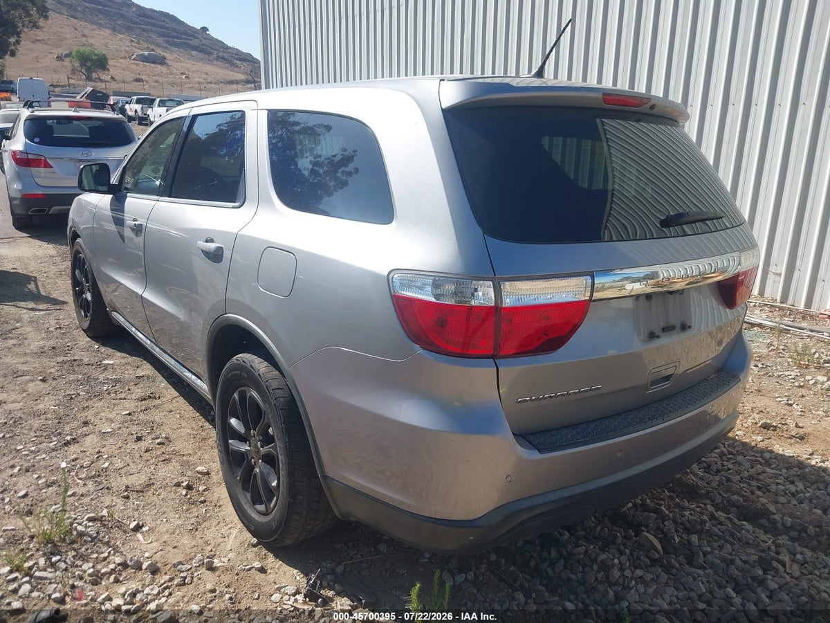 2013 DODGE DURANGO SXT — снимка 3