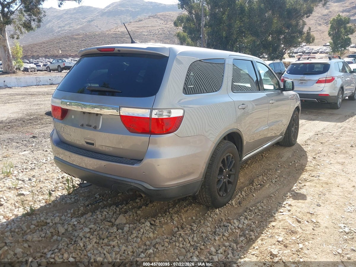 2013 DODGE DURANGO SXT — снимка 4