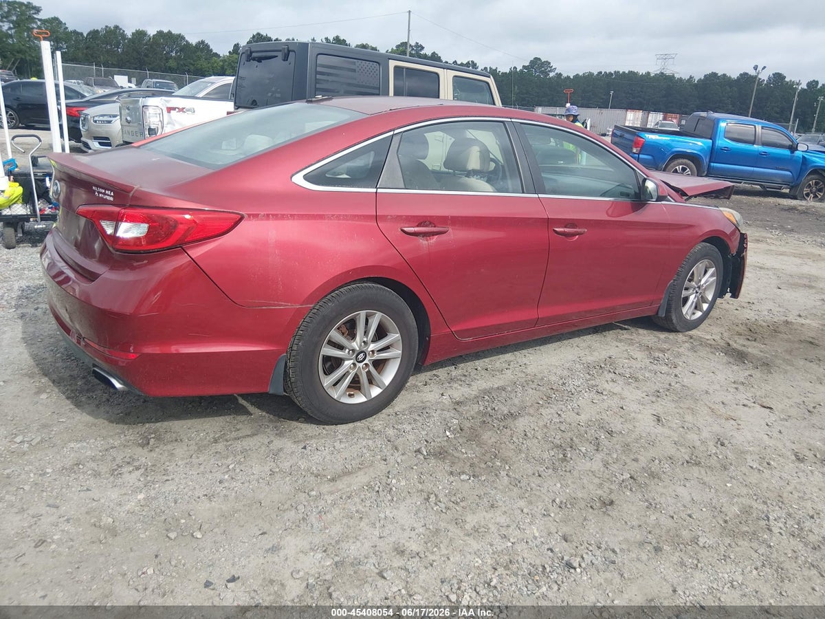 2015 HYUNDAI SONATA SE — снимка 4