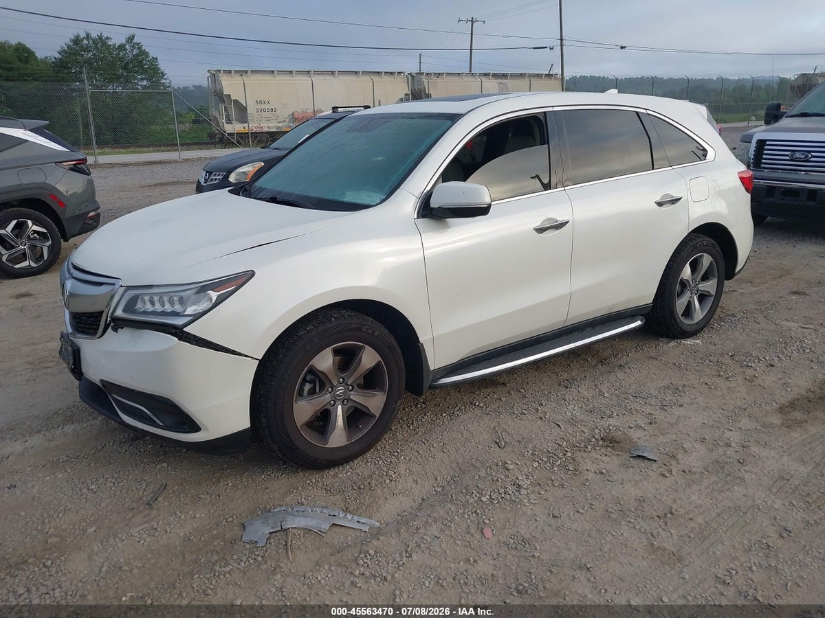 2016 ACURA MDX ACURAWATCH PLUS PACKAGE — снимка 2