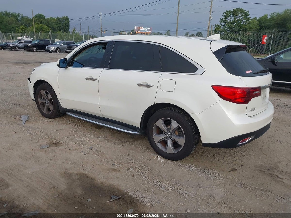 2016 ACURA MDX ACURAWATCH PLUS PACKAGE — снимка 3