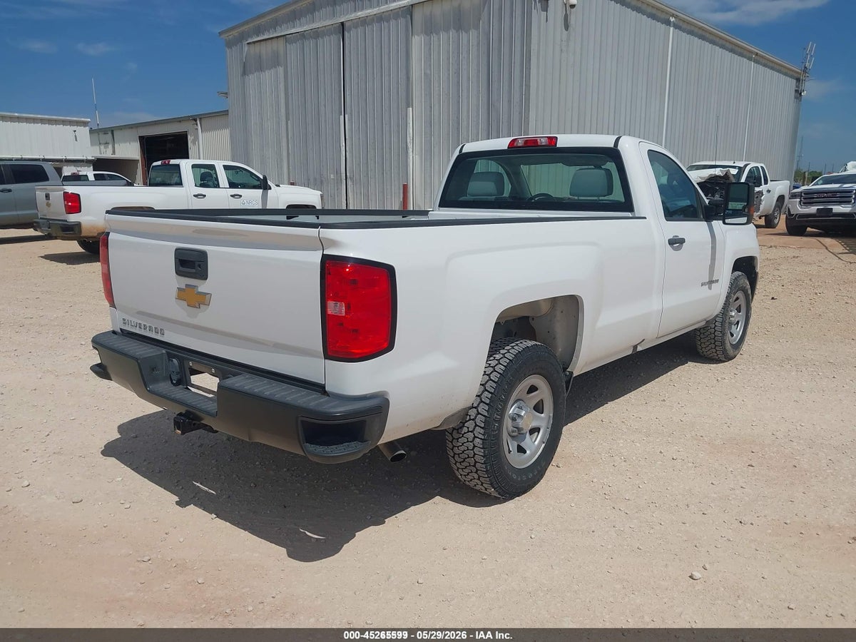2017 CHEVROLET SILVERADO 1500 WT — снимка 4