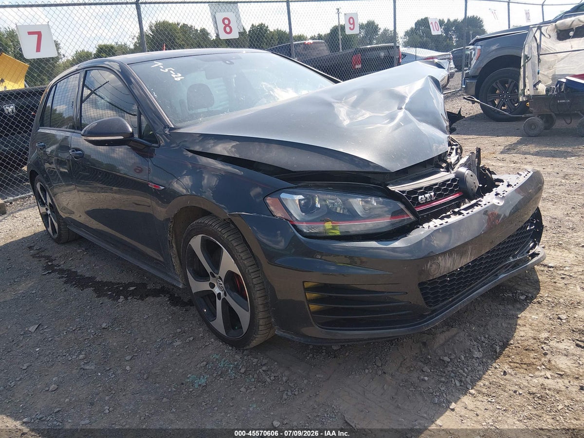 2016 VOLKSWAGEN GOLF GTI SE 4-DOOR