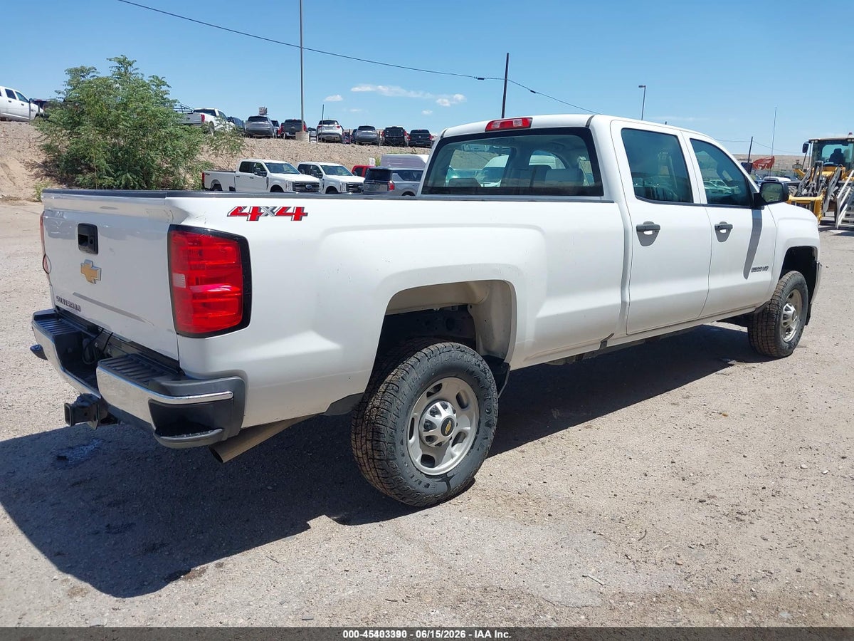 2018 CHEVROLET SILVERADO 2500HD WORK TRUCK — снимка 4