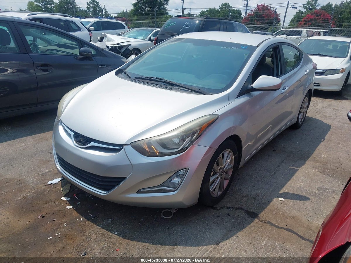 2015 HYUNDAI ELANTRA SE — снимка 2