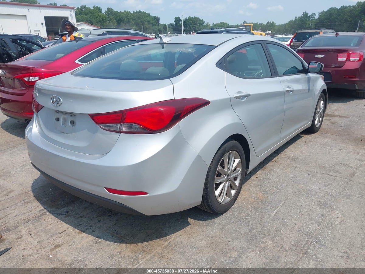 2015 HYUNDAI ELANTRA SE — снимка 4
