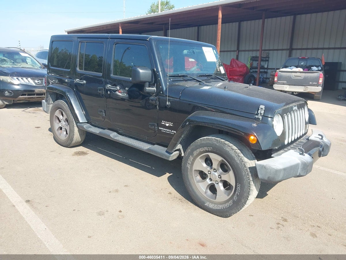 2017 JEEP WRANGLER UNLIMITED SAHARA 4X4