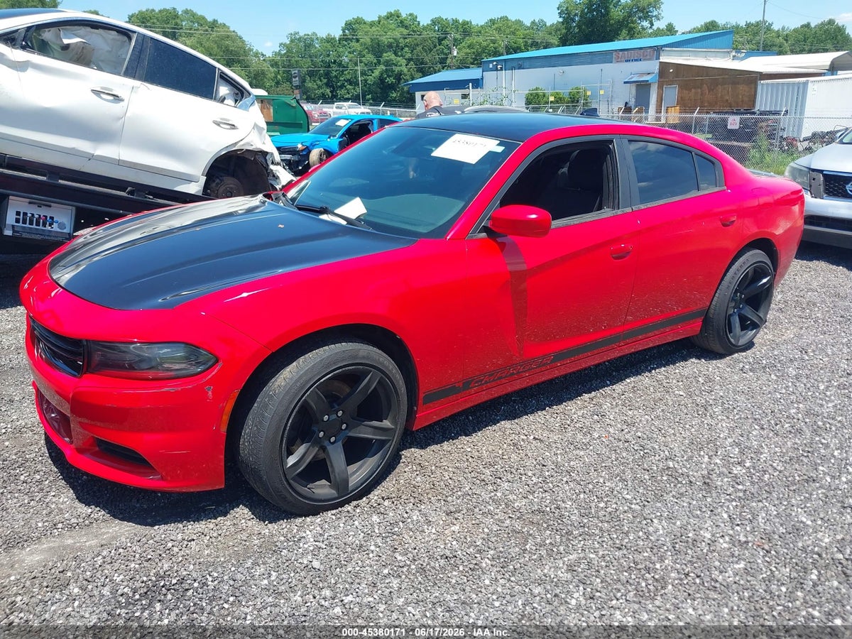 2017 DODGE CHARGER SXT AWD — снимка 2