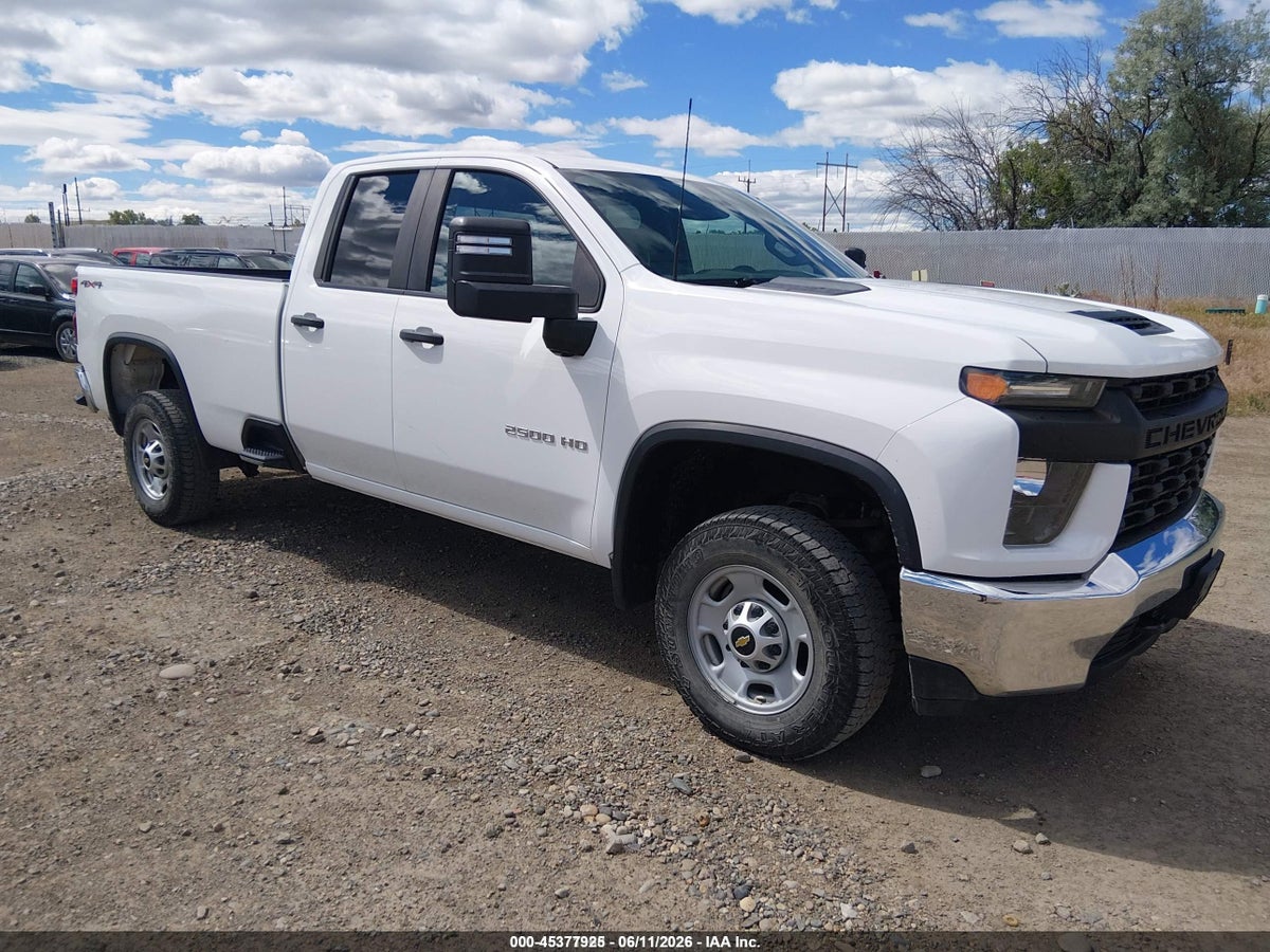 2020 CHEVROLET SILVERADO 2500HD 4WD LONG BED WT