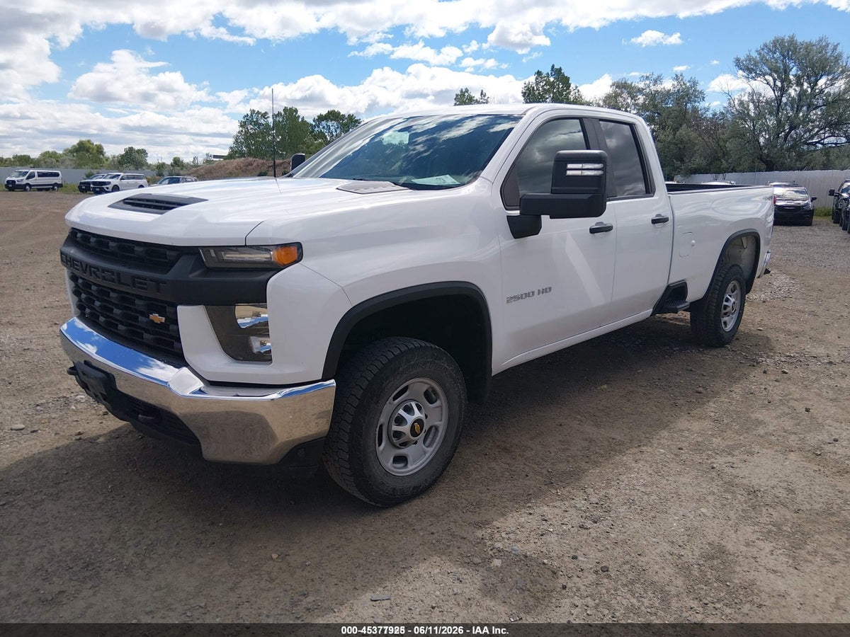 2020 CHEVROLET SILVERADO 2500HD 4WD LONG BED WT — снимка 2