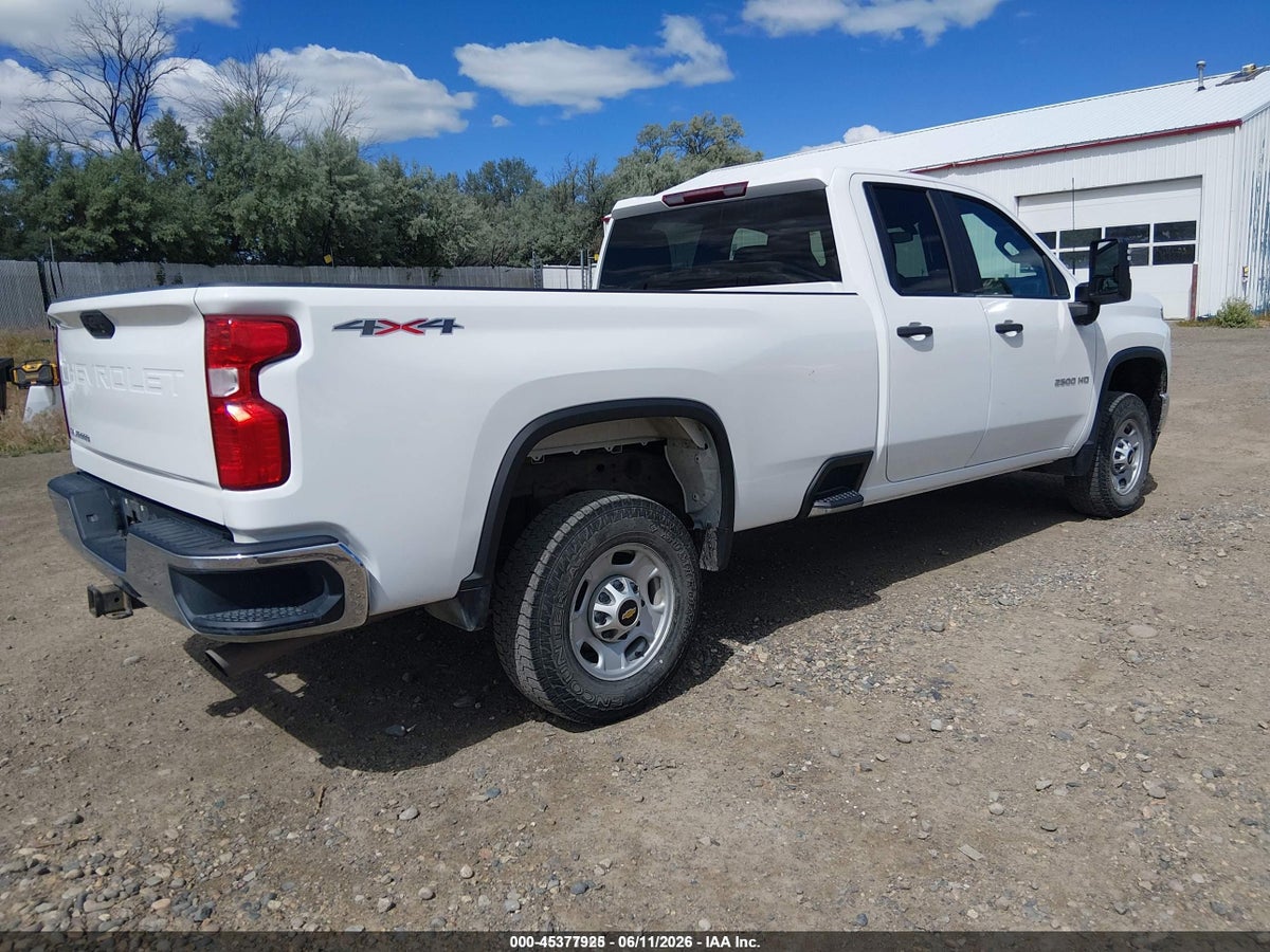 2020 CHEVROLET SILVERADO 2500HD 4WD LONG BED WT — снимка 4