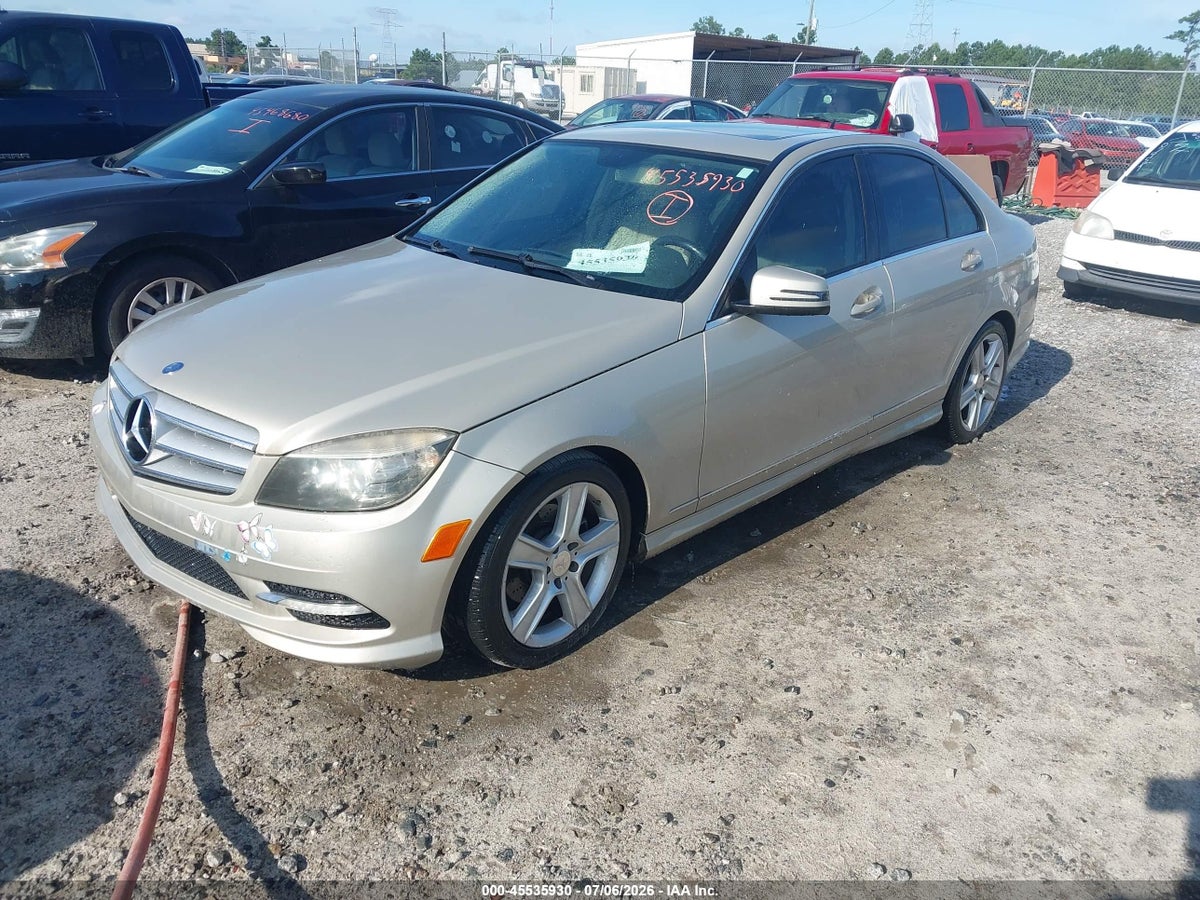 2011 MERCEDES-BENZ C 300 SPORT — снимка 2
