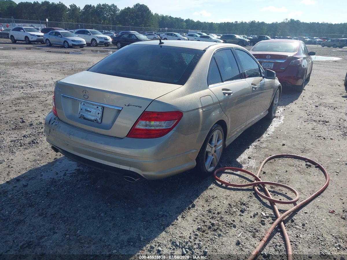2011 MERCEDES-BENZ C 300 SPORT — снимка 4