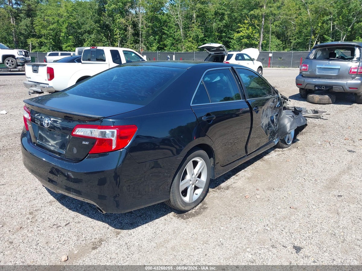 2013 TOYOTA CAMRY SE — снимка 4