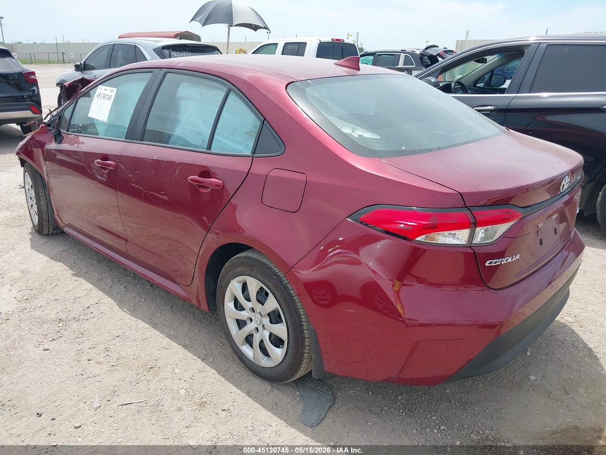 2026 TOYOTA COROLLA LE — снимка 3