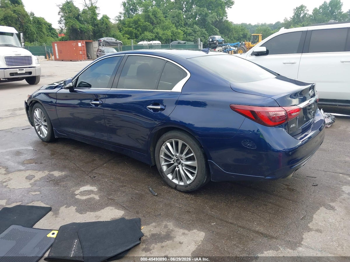 2022 INFINITI Q50 LUXE AWD — снимка 3