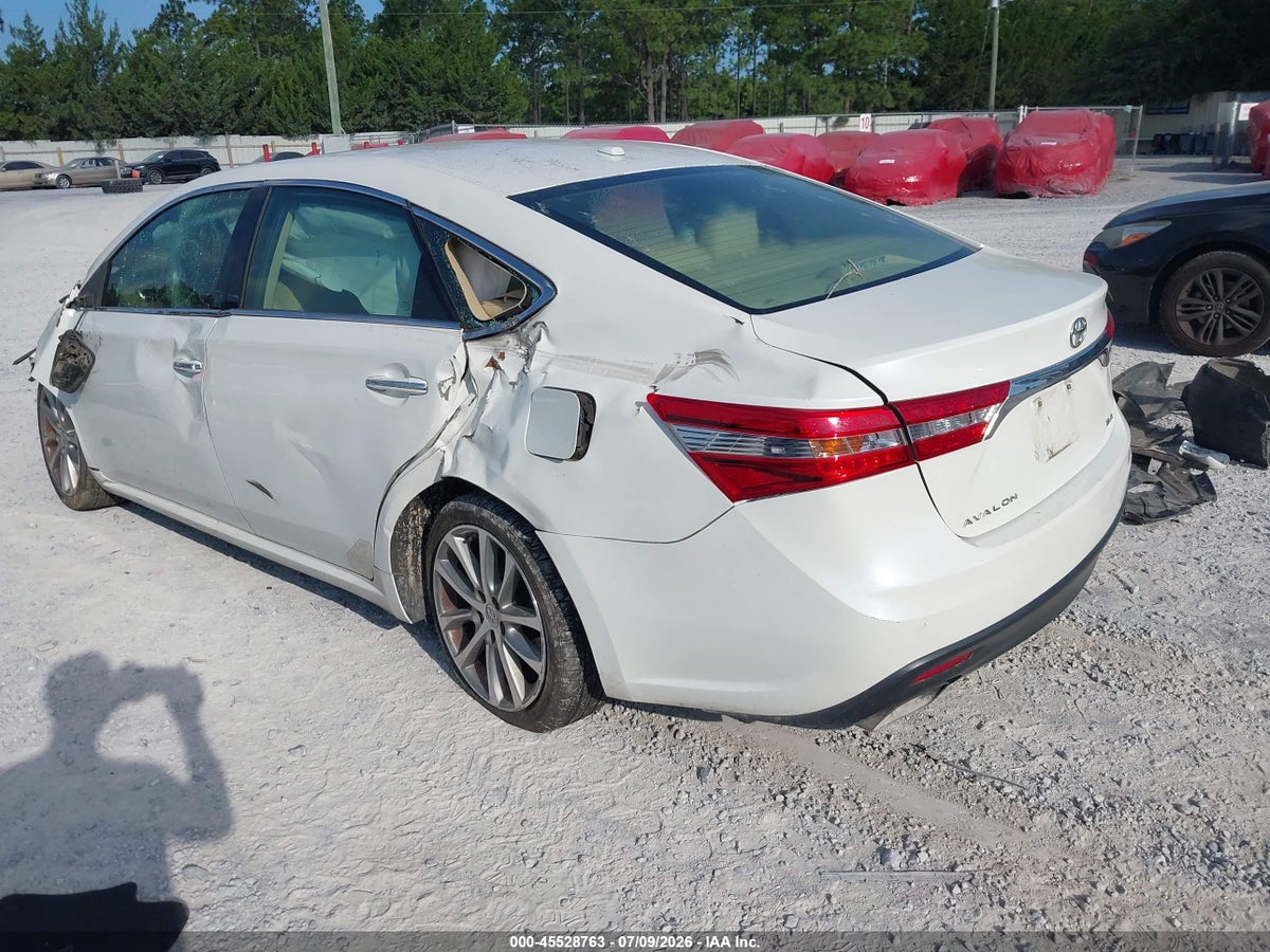 2015 TOYOTA AVALON XLE TOURING — снимка 3