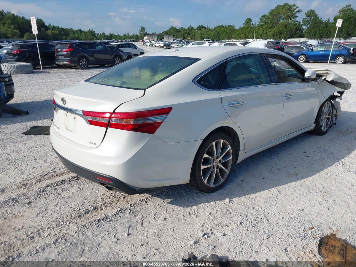 2015 TOYOTA AVALON XLE TOURING — снимка 4