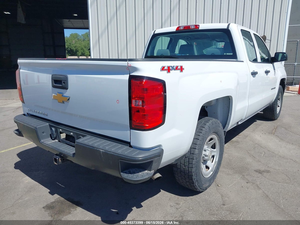2017 CHEVROLET SILVERADO 1500 WORK TRUCK — снимка 4