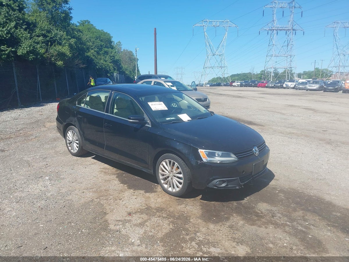 2011 VOLKSWAGEN JETTA 2.5L SEL