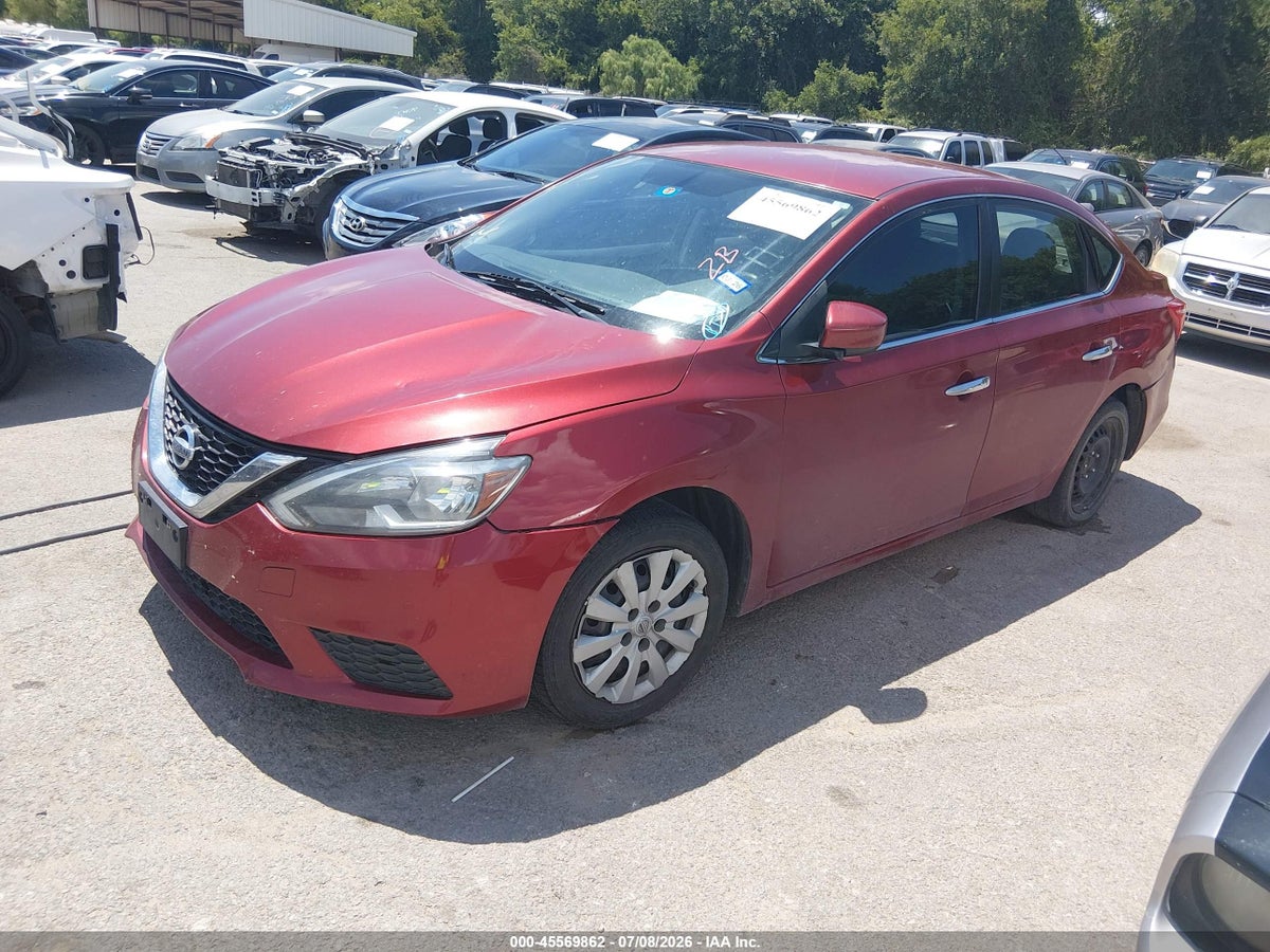 2017 NISSAN SENTRA SV — снимка 2