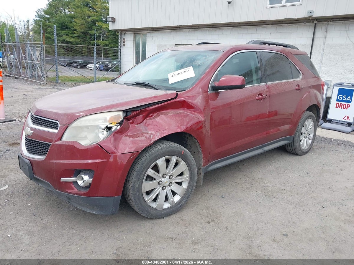 2011 CHEVROLET EQUINOX 2LT — снимка 2