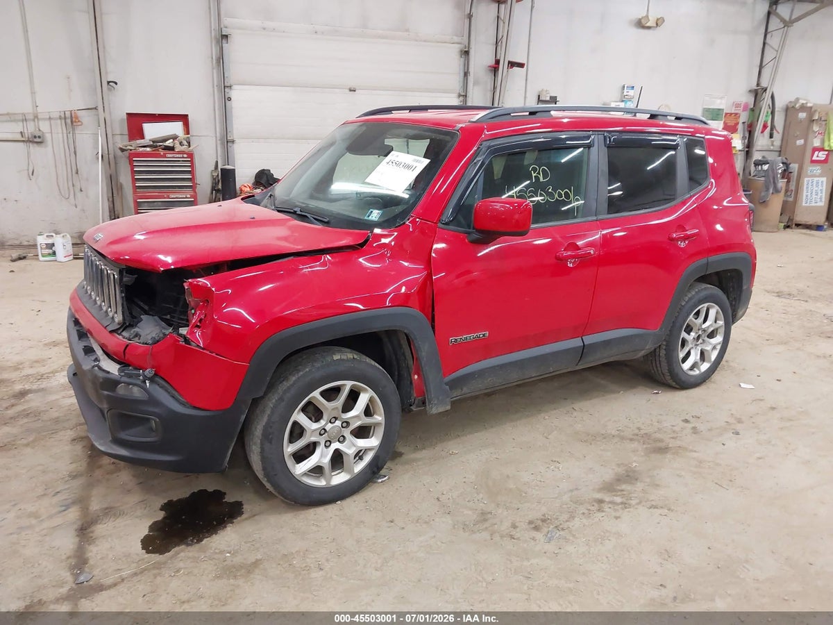 2018 JEEP RENEGADE LATITUDE 4X4 — снимка 2
