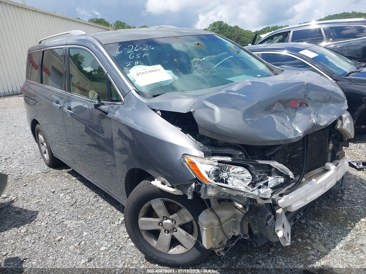 2017 NISSAN QUEST SV